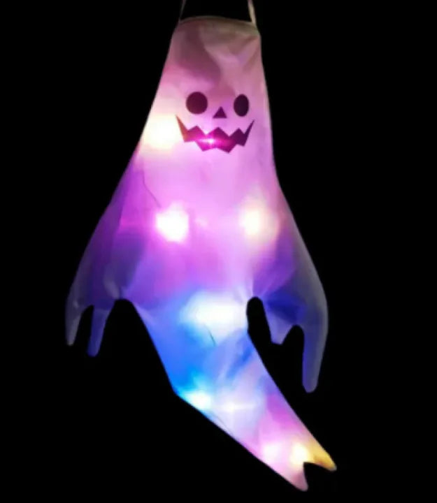 Glow Haunt Ghost Face