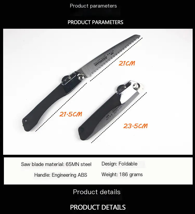 Compact Pruning & Woodcraft Folding Saw