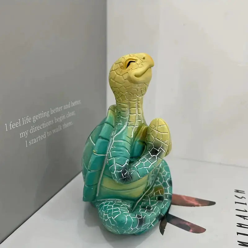 Yoga Turtle Meditation Statue