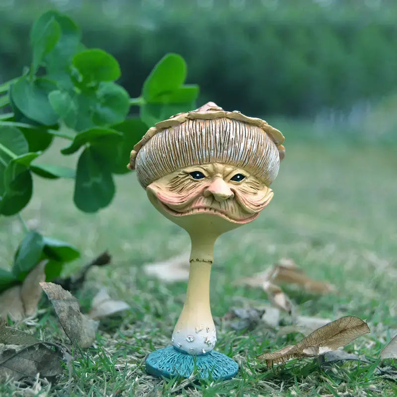 Mushroom Goblin Statue