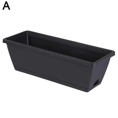 Hollen Rectangular Balcony Garden Planters