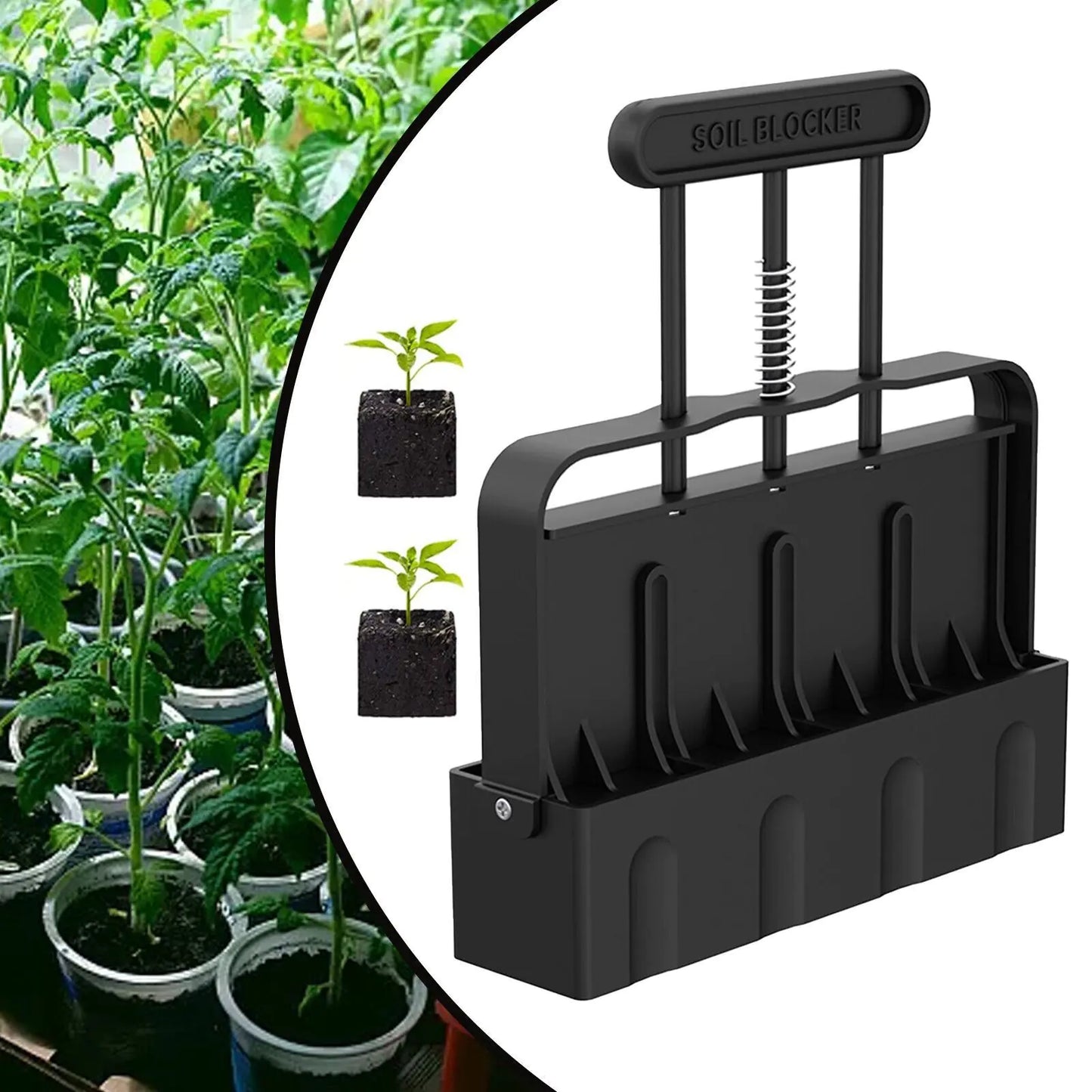 Handheld Seedling Soil Blocker