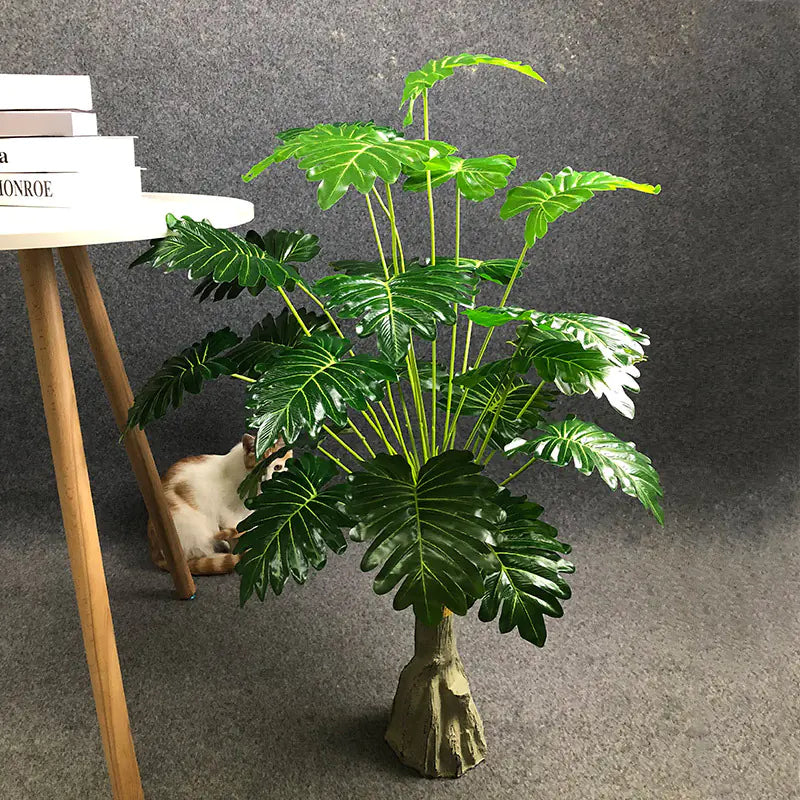 Artificial Monstera Plant in Pot for Home Decor