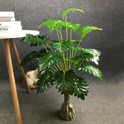 Artificial Monstera Plant in Pot for Home Decor