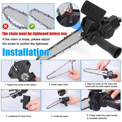 Drill-Saw Transformation Kit
