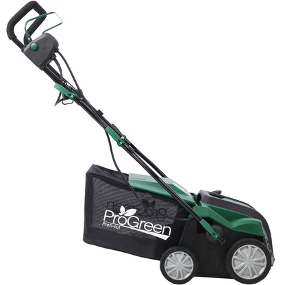Garden Scarifier, 2-in-1, 16INCH Electric Lawn Aerator & Scarifier