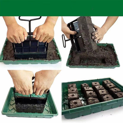 Handheld Seedling Soil Blocker