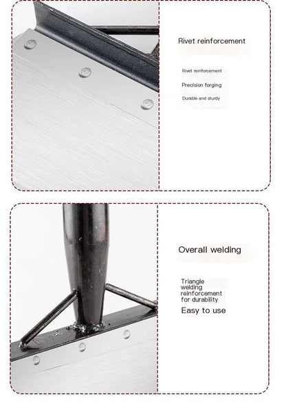 Multi-Use Steel Shovel for Outdoor Tasks