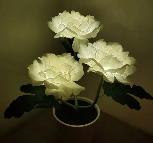 Floral Glow Desk Lamp