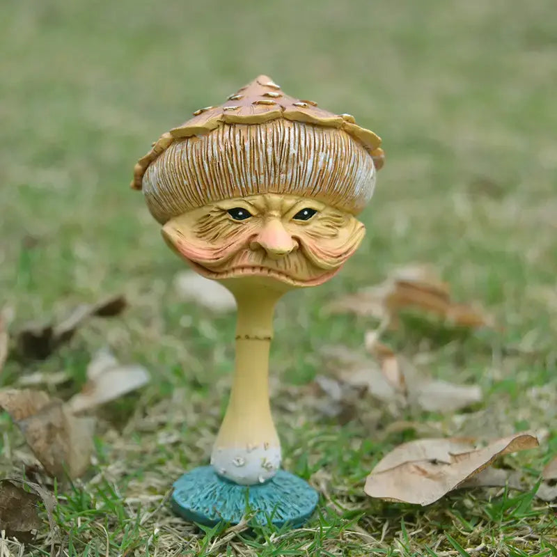 Mushroom Goblin Statue