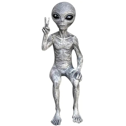 Alien Statue Figurine