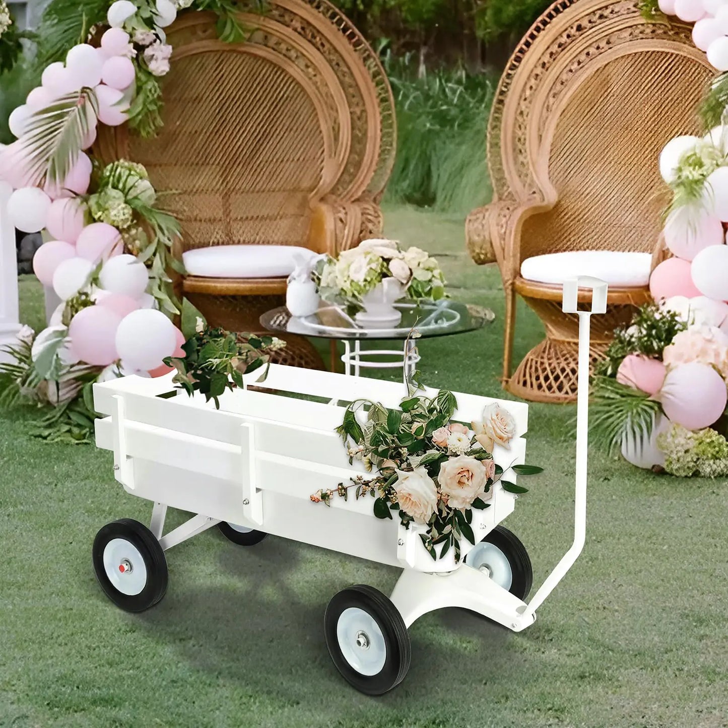 Elegant White Multipurpose Wagon