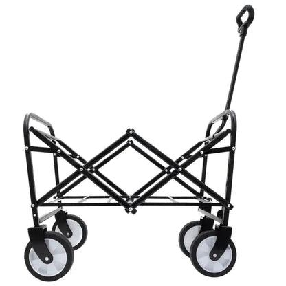All-Terrain Foldable Utility Wagon with Strapping System, Green