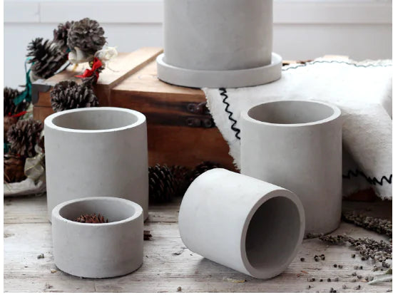 Creative Cement Planter for Succulents