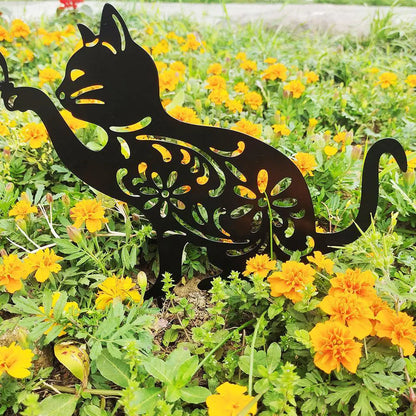 Cat Shape Acrylic Statue