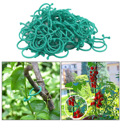 Plant Clips for Supporting Vines and Crops