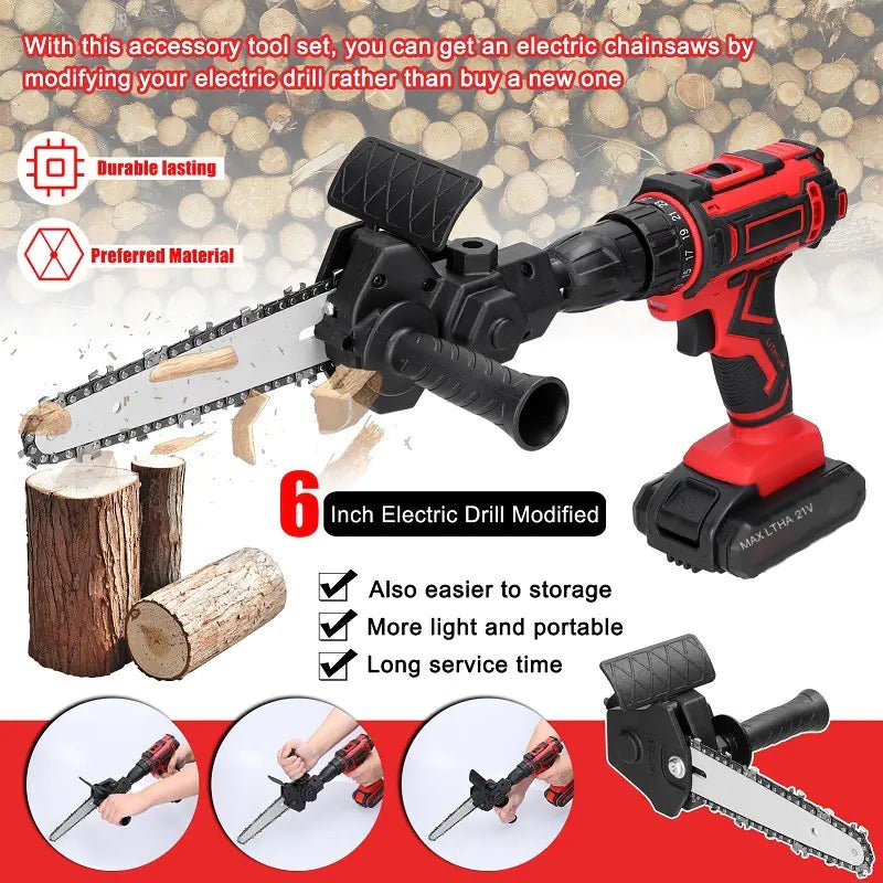 Drill-Saw Transformation Kit