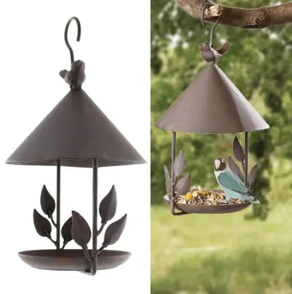 Iron Bird Feeder