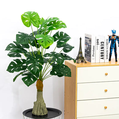 Artificial Monstera Plant in Pot for Home Decor