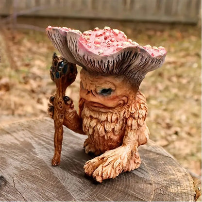 Fairy Mushroom Monster Troll Statue