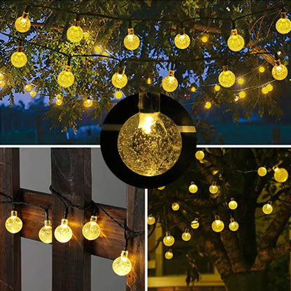 LED Solar String Lights