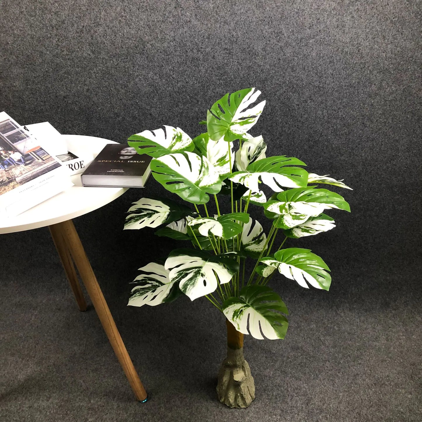 Artificial Monstera Plant in Pot for Home Decor
