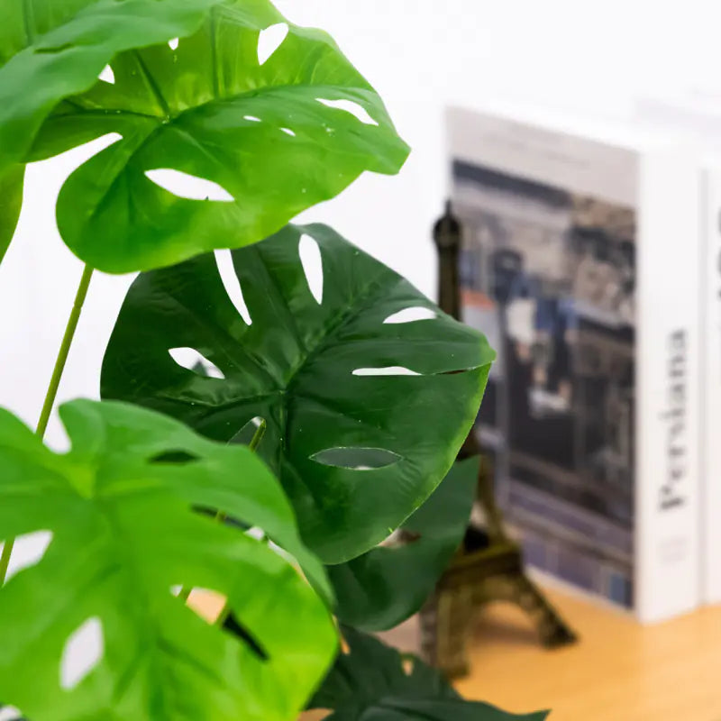Artificial Monstera Plant in Pot for Home Decor