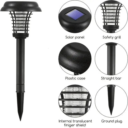 Solar Insect Zapper & Ambient Light 14x42cm