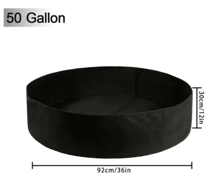 Round Felt Planting Bags