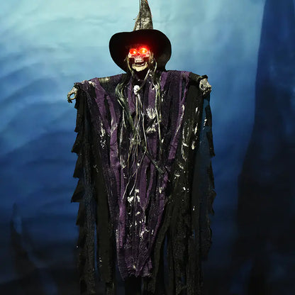 Electric Voice-Controlled Day of the Dead Skull Ghost