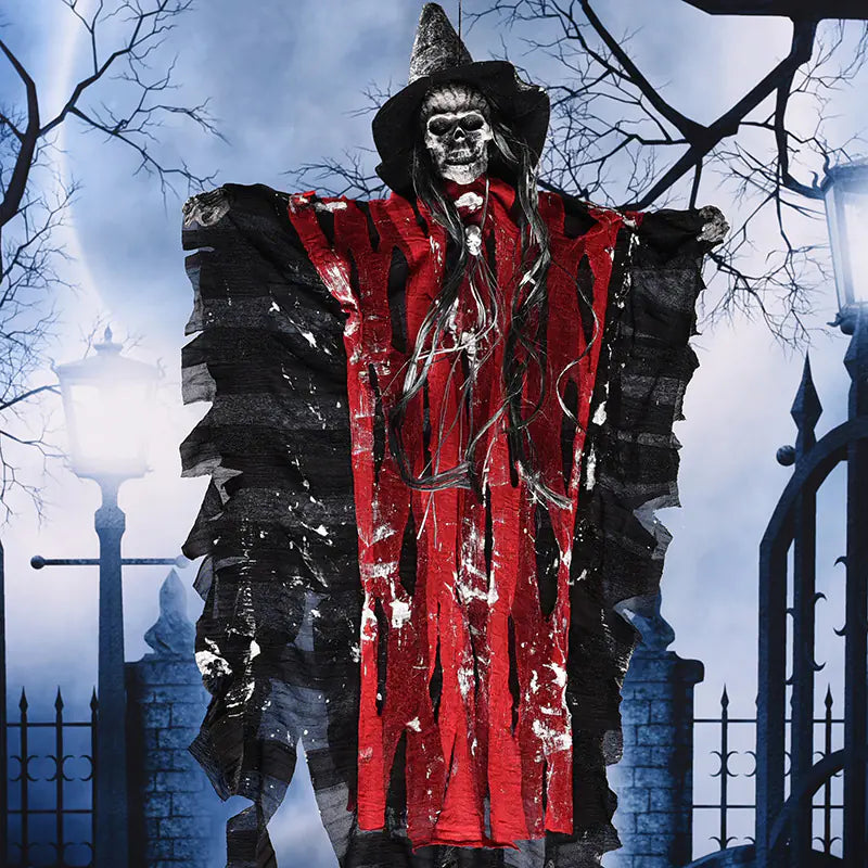Electric Voice-Controlled Day of the Dead Skull Ghost
